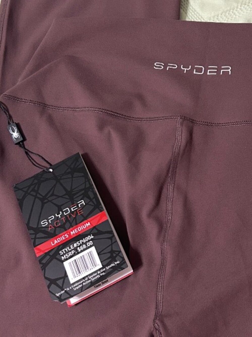 Spyder Brown Flare High-rise Ladies active pants NWT - Picture 4 of 4
